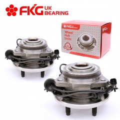FKG 513177 Front Right Side Wheel Bearing Hub Assembly fit for 2002-2007 Jeep Liberty 5 Lugs W/ABS Set of 2
