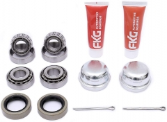 FKG Trailer Bearing Kit for 3/4 Inch Straight Spindle, Set of 2