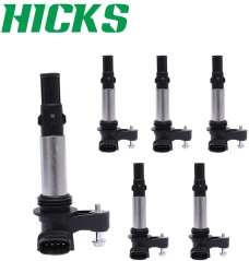 HICKS 6 Pcs Ignition Coil Pack Replacement for Buick Allure Lacrosse Rendezvous Cadillac CTS STS SRX Chevy Traverse GMC Acadia Saturn Outlook V6 2.8L 3.6L # UF375 D501C 12583514 C1508