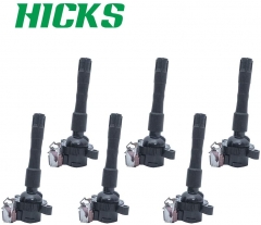 HICKS UF-354 6PCS Ignition Coil Compatible With BMW 328I 528I M3 Z3 E36 E46 E31 E38 E39 E53 E721 E720 E383/2.5L 2.8L 3.0L 3.2L 5.4L C1239 UF-300 UF-354